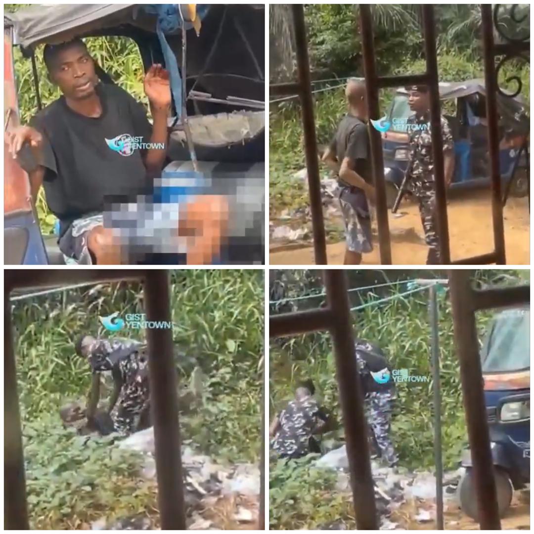 Bayelsa state Commissioner of Police orders arrest of officers caught on tape ass@ulting tricycle rider